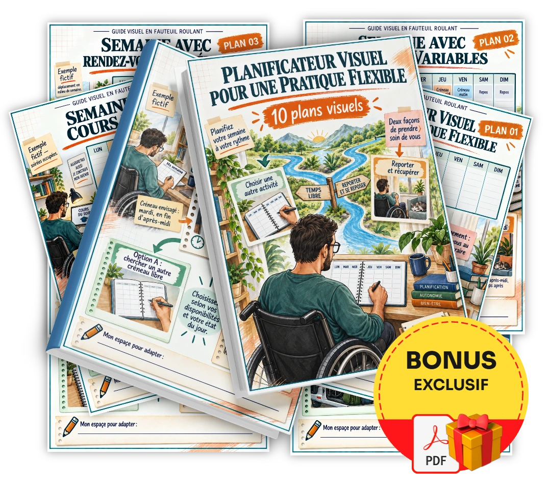 Planificateur visuel pour une pratique flexible