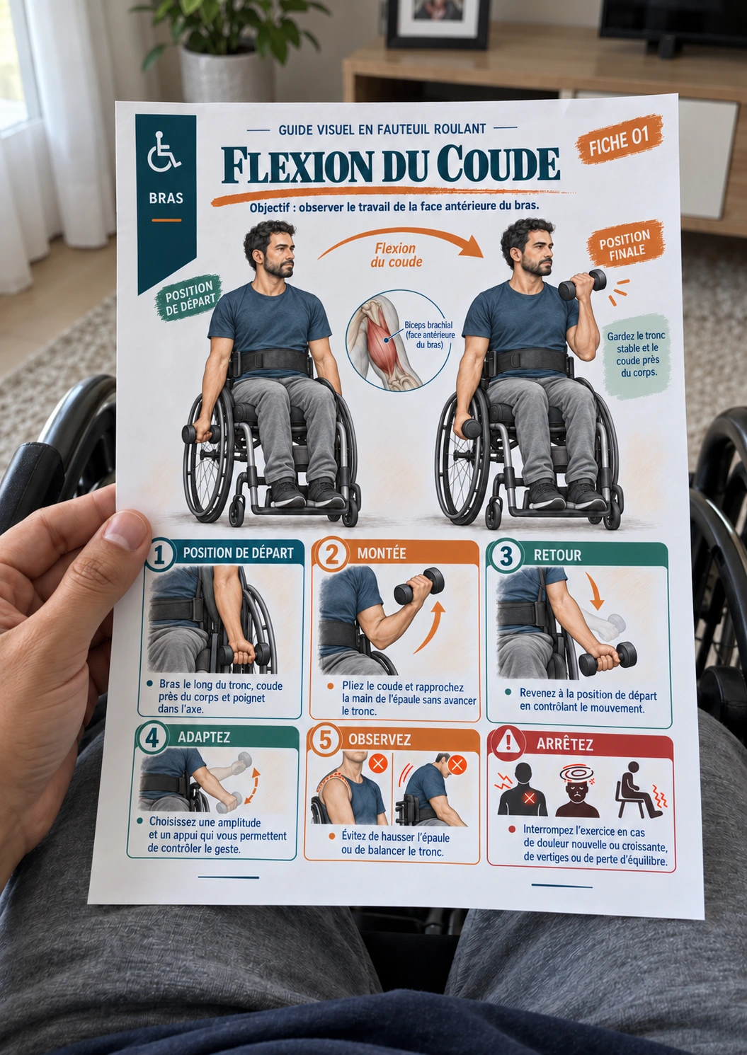 Support en cours d'utilisation 1